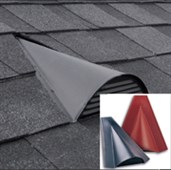 IKO  Armourvent Special bodový - odvětrání v ploše střechy - černý